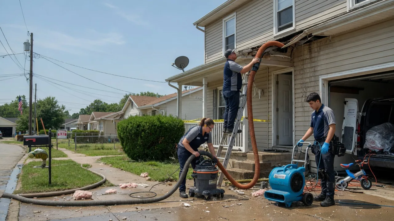 Water Damage Restoration in West Alton, MO near me
